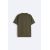Zara Сохраняйте  extra heavy weight t-shirt , Цвет: Хаки, Размер: XL (US XL), изображение 7