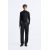 Zara мягкая футболка с воротником-стойкой , Цвет: Черный, Размер: S (US S)