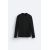 Zara Футболка с узким кроем и длинными рукавами , Цвет: Черный, Размер: XL (US XL), изображение 6