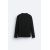 Zara Футболка с узким кроем и длинными рукавами , Цвет: Черный, Размер: XL (US XL), изображение 7