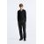 Zara 100% поло из мериносовой шерсти , Цвет: Черный, Размер: S (US S)