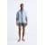Zara Цветочные плавательные шорты , Цвет: Синий, Размер: M