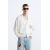 Zara Кардиган с разделителем jacquard cardigan x pepo moreno , Цвет: Белый, Размер: M (US M)