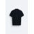 Zara Поло-рубашка с текстурным вязанием , Цвет: Синий, Размер: XL (US XL), изображение 7