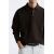 Zara Текстурированная вязаная пике-рубашка , Цвет: Коричневый, Размер: M (US M), изображение 2
