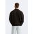 Zara Текстурированная вязаная пике-рубашка , Цвет: Коричневый, Размер: M (US M), изображение 4