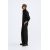 Zara Брюки из текстурированного твила , Цвет: Черный, Размер: S, изображение 4
