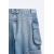 Zara Широкие джинсы со сброшенной посадкой, Цвет: Синий, Размер: EU 38 (US 30), изображение 9