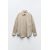Zara Рубашка из 100% льна , Цвет: Бежевый, Размер: XS, изображение 2