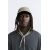Zara Бейсболка из джинсовой ткани с эффектом потертостей, Цвет: Коричневый, Размер: M