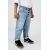 Zara Джинсы низкой посадки с эластичным поясом и передней застежкой на кнопки, Цвет: Синий, Размер: 9-12 месяцев (80 см), изображение 5