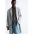 Zara Пальто comfort coat , Цвет: Серый, Размер: XS (US XS), изображение 6