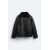 Zara Двусторонняя куртка , Цвет: Черный, Размер: S (US S), изображение 7