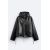 Zara Блестящая куртка "shiny - effect" , Цвет: Черный, Размер: M (US M), изображение 7