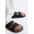 Zara Двухполосные босоножки , Цвет: Черный, Размер: 39, изображение 2