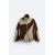 Zara Куртка из искусственного меха овчины с блоками цветов, Цвет: Бежевый, Размер: XL (US XL), изображение 7
