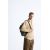 Zara Рюкзак с резиновым покрытием с клапаном, Цвет: Зеленый, Размер: Только один размер