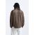Zara Техническая рубашка с эффектом выцветания , Цвет: Бежевый, Размер: S (US S), изображение 3