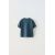 Zara Футболка с карманом jacquard , Цвет: Синий, Размер: 1½ лет (86 см), изображение 2