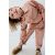 Zara Брюки-бананы из твила с разрезом , Цвет: Розовый, Размер: 1½ лет (86 см), изображение 4