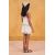 Zara Топ из вязаного материала с вырезом в форме буквы v и регулируемыми завязками на плечах, а также с волнистым нижним краем, Цвет: Бежевый, Размер: 6-7 лет (120 см), изображение 5