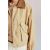 Zara Хлопковая куртка с контрастным воротником , Цвет: Коричневый, Размер: 13-14 лет (164 см), изображение 3