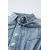 Zara Джинсовый комбинезон с воротником на рубашке и длинными рукавами, Цвет: Синий, Размер: 11-12 лет (152 см), изображение 3