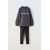 Zara Толстовка и леггинсы в комплекте с лозунгом , Цвет: Серый, Размер: 6 лет (116 см), изображение 3