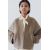 Zara Утепленная куртка-бомбер из смесовой шерсти , Цвет: Коричневый, Размер: 11-12 лет (152 см), изображение 3