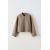 Zara Утепленная куртка-бомбер из смесовой шерсти , Цвет: Коричневый, Размер: 11-12 лет (152 см), изображение 5