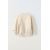 Zara Толстовка с прострочкой и лозунгом , Цвет: Бежевый, Размер: 6-7 лет (120 см), изображение 2