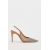 Zara Туфли на высоком каблуке со спинкой и декоративными стразами из сетки , Цвет: Бежевый, Размер: 35, изображение 2