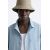 Zara Рубашка в стиле потертого джинса , Цвет: Синий, Размер: L (US L), изображение 6