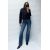 Zara Куртка с отложным воротником и клапанами , Цвет: Синий, Размер: L