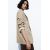 Zara Жакет с отворотами на рукавах из льняно-шелковой ткани , Цвет: Бежевый, Размер: L, изображение 4