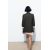 Zara Открытый пиджак из смеси льна и вискозы, Цвет: Серый, Размер: XS, изображение 4
