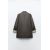 Zara Открытый пиджак из смеси льна и вискозы, Цвет: Серый, Размер: XS, изображение 7