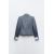 Zara Короткий пиджак с двумя рядами пуговиц и контрастными манжетами , Цвет: Синий, Размер: S, изображение 5