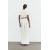 Zara Комбинезон из креп-шифона с поясом , Цвет: Белый, Размер: XS, изображение 6