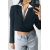 Zara Облегченный пиджак с капюшоном , Цвет: Черный, Размер: XS, изображение 2