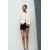 Zara Облегающий жакет с отделкой из блестящей фольги , Цвет: Металлик, Размер: S