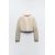 Zara Укороченная куртка с карманами , Цвет: Бежевый, Размер: XS, изображение 4