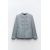 Zara Текстурированный блейзер со специальной посадкой , Цвет: Синий, Размер: L, изображение 5