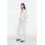 Zara Длинные брюки-клеш , Цвет: Белый, Размер: XL, изображение 5