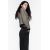 Zara Короткий блейзер в клетку с круглым вырезом и длинными рукавами с наплечниками, Цвет: Коричневый, Размер: XL, изображение 5
