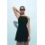 Zara Мини-платье с пуговицами , Цвет: Черный, Размер: S, изображение 6