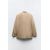 Zara Пиджак крупного размера с контрастной строчкой , Цвет: Коричневый, Размер: XS, изображение 4