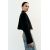 Zara Оверсайз кроппед блейзер , Цвет: Черный, Размер: S, изображение 3
