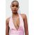 Zara Сохрани  платье на тонких бретельках из атласа , Цвет: Розовый, Размер: S, изображение 3