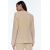 Zara Смелый жакет с круглым вырезом , Цвет: Коричневый, Размер: XL, изображение 6